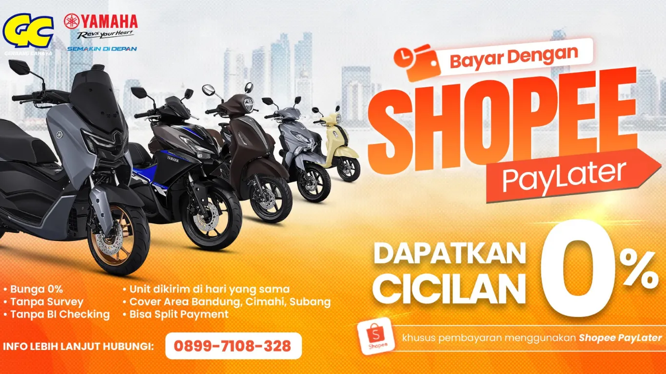 Banner Yamaha Shopee Paylater